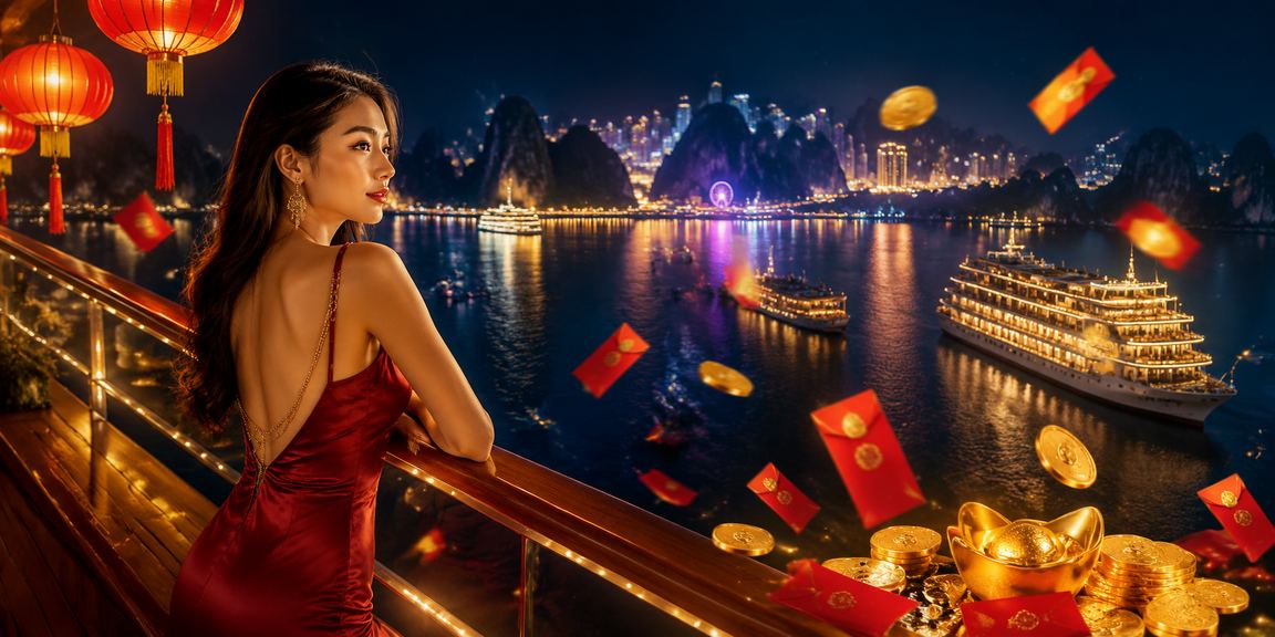 Bầu không khí lễ hội tại Hạ Long với khuyến mãi và phong bì đỏ may mắn f188